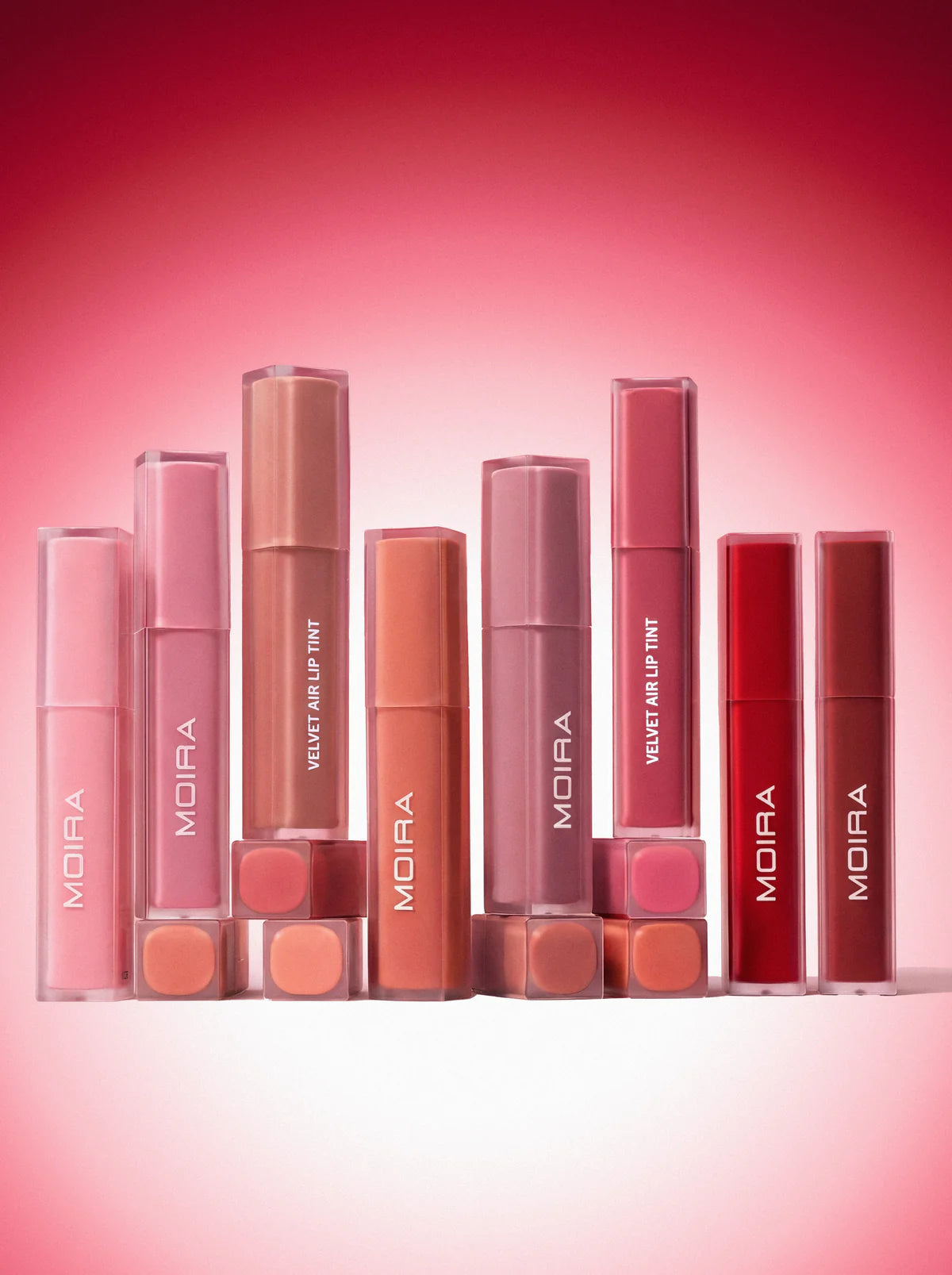 VALT012 Moira Velvet Air Lip Tint (012, Tempted) 3PC SET