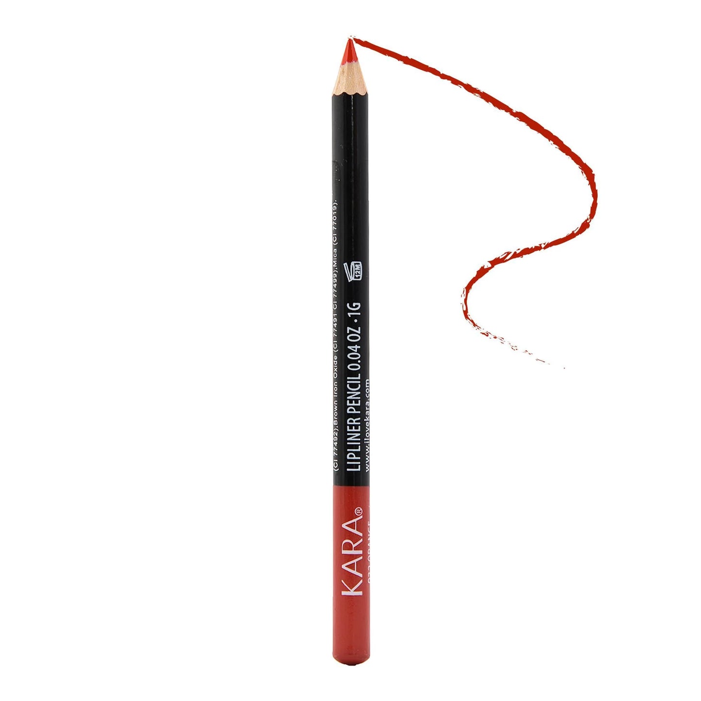 WP32 Kara Beauty Orange Smudge-Proof Lipliner
