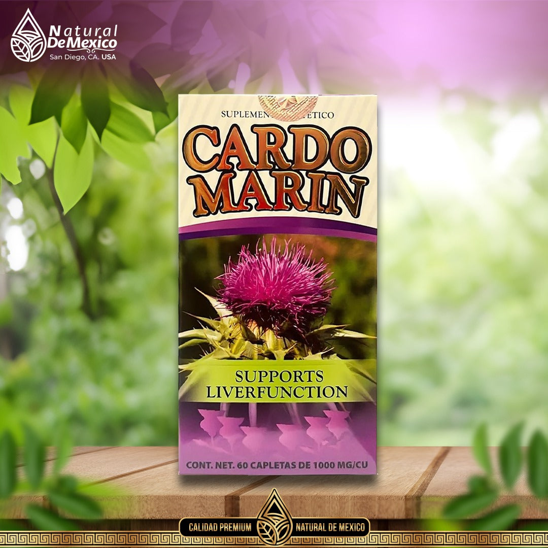 A-50 Cardo Marin Limpieza y Desintoxicacion del Higado Cont. 60 Capletas