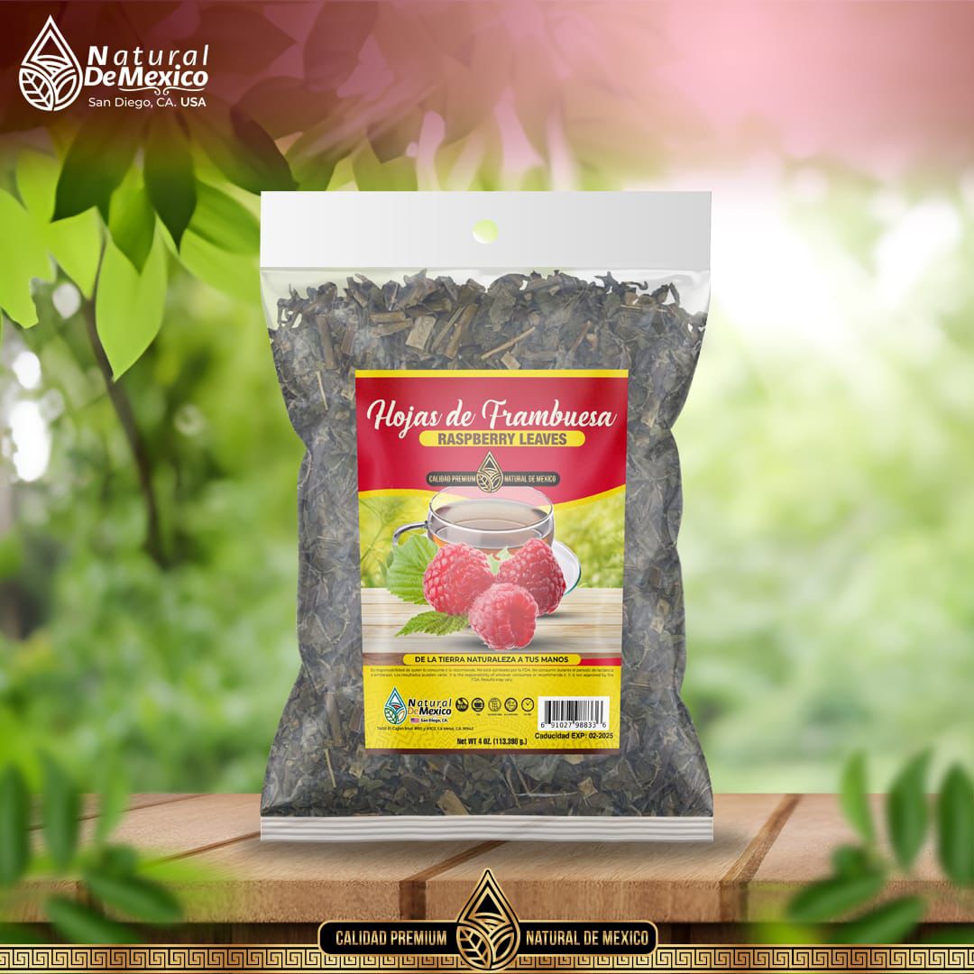 AE-71 Hojas de Frambuesa Te Cont. 4oz