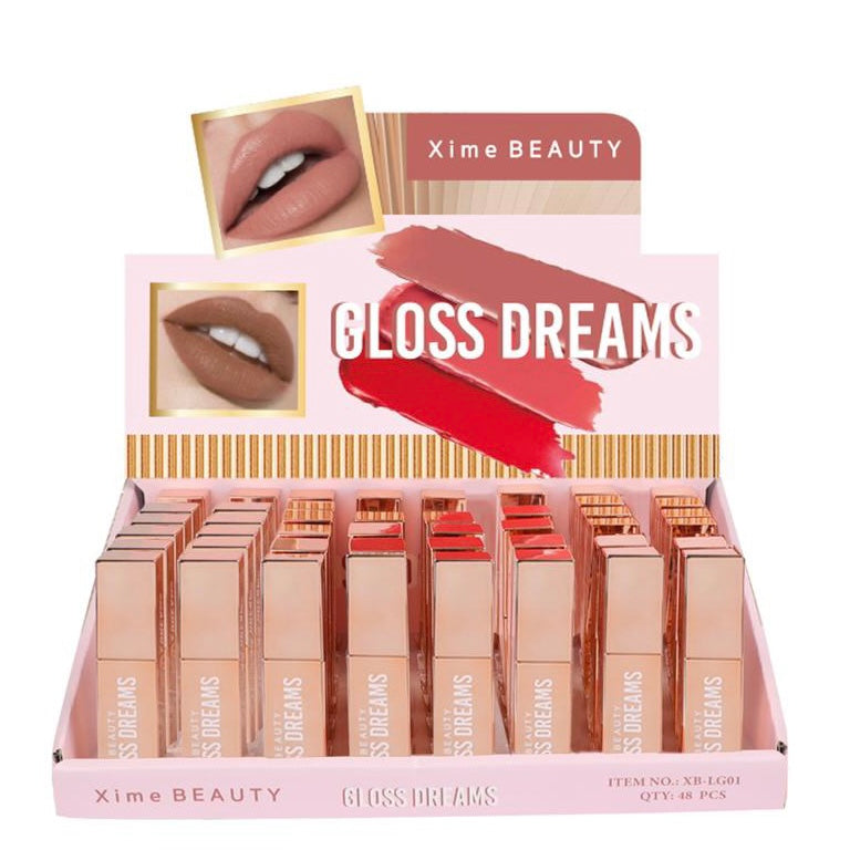 Xime Beauty Gloss Dreams Lip Velvet Stay Lipsticks 8PCS Bundle
