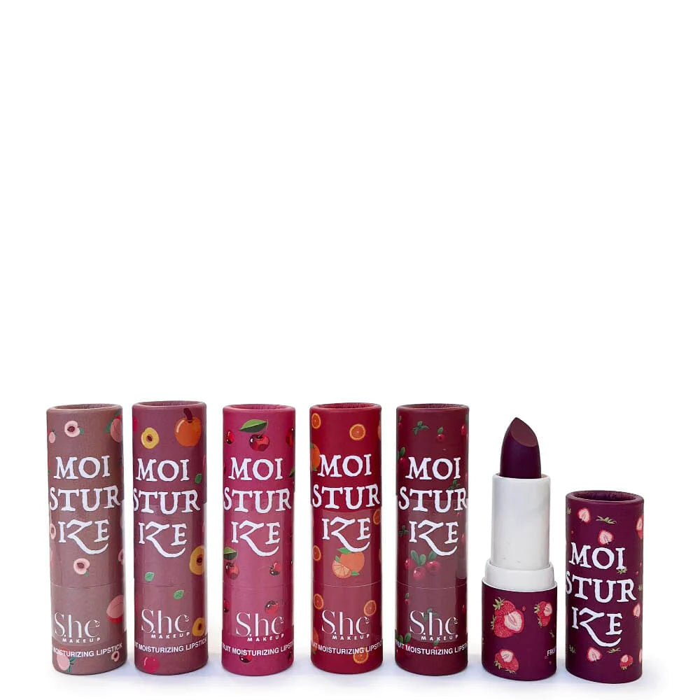 LS003 S.he Makeup Fruit Moisturize Lipstick Display
