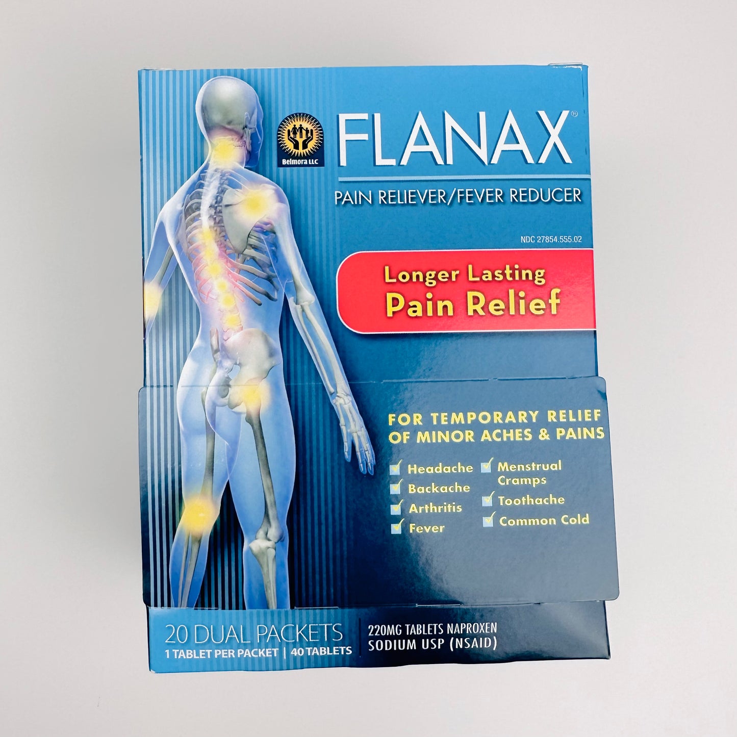 Flanax Pain Reliever Display