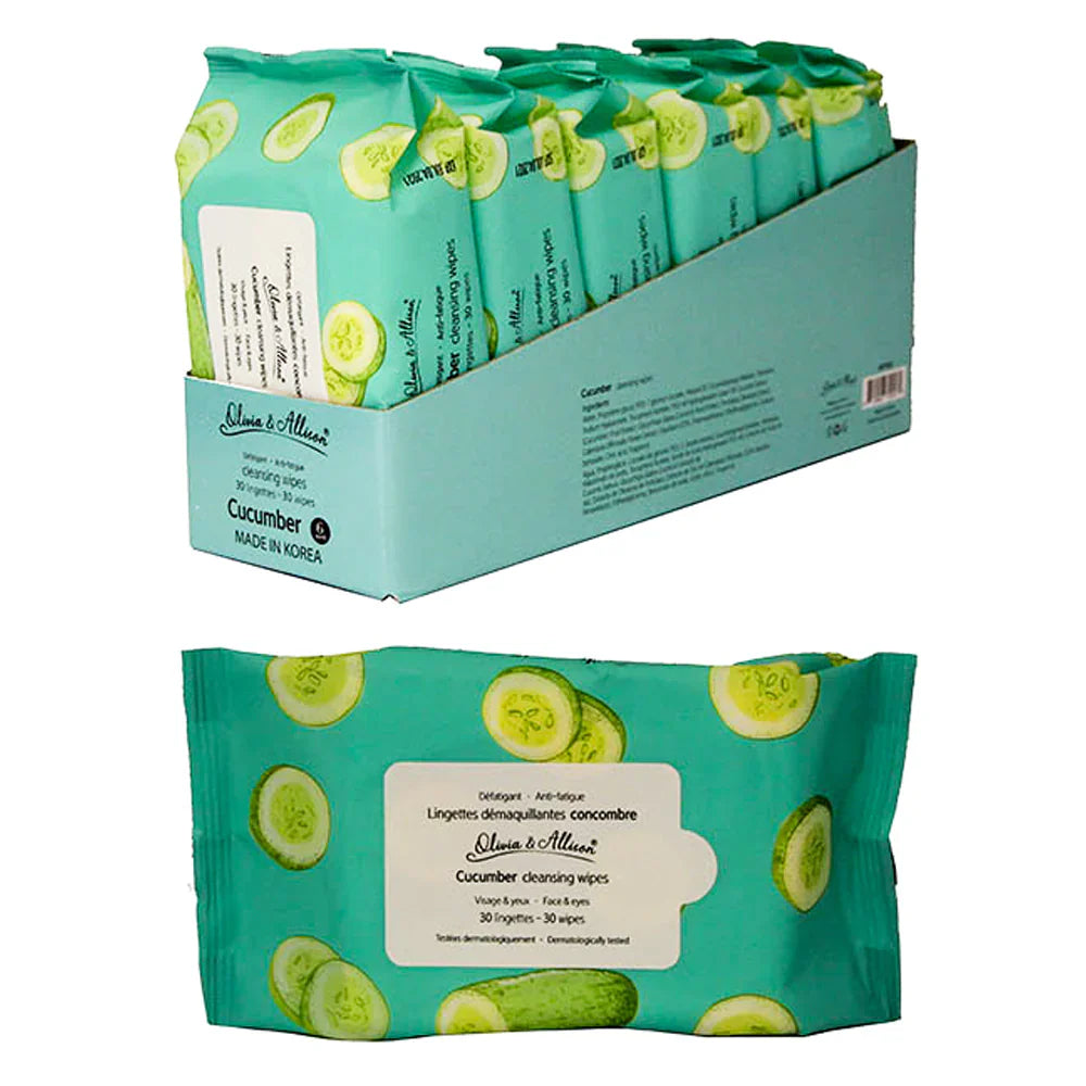 MIT002 Makeup Remover Wipes Cucumber
