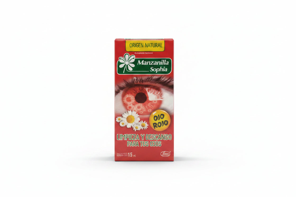 De Origen Natural Sophia Manzanilla Limpieza Y Descanso Para Tus Ojos (OJO ROJO) 15ML
