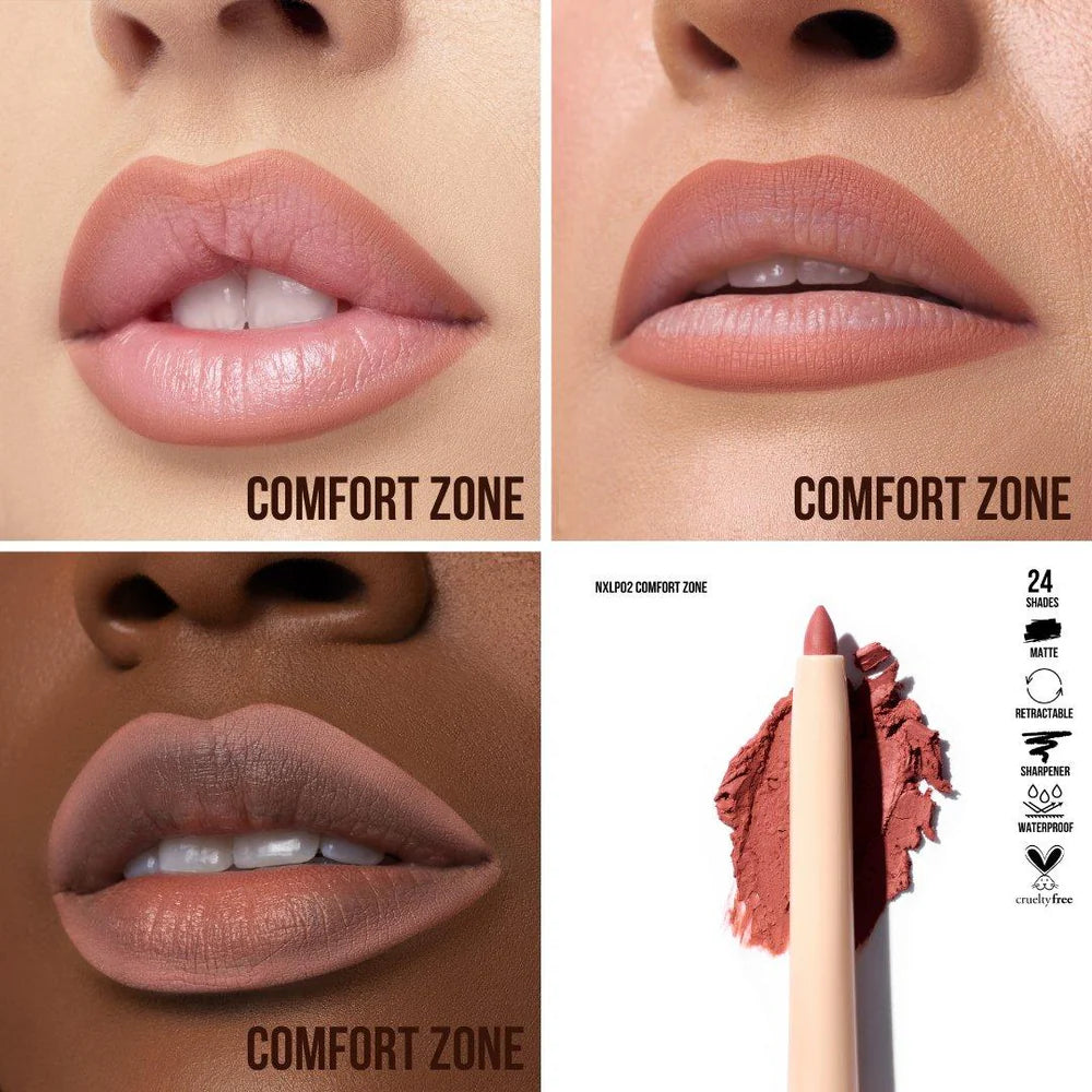Beauty Creations Nude X Liners (NXLP02, Comfort Zone) 3pc Bundle