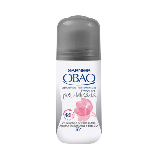 Obao Roll-On Deodorant - Piel Delicada 65g