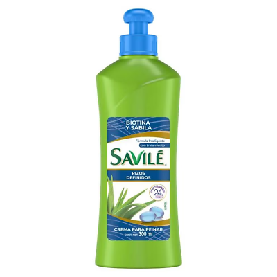 Savile Crema Biotina y Sabila Rizos Definidos 300ml