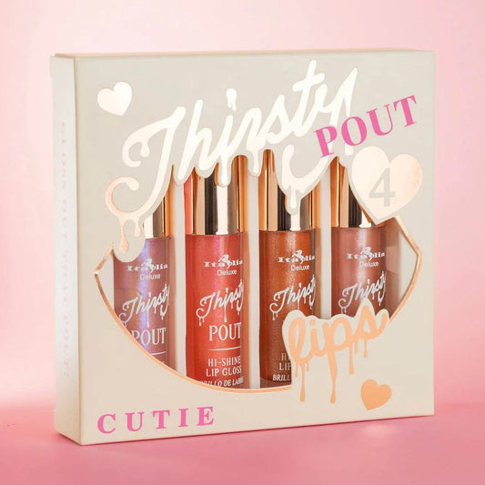 174-03 CUTIE Italia Deluxe Thirsty Pout 4 Lips Set