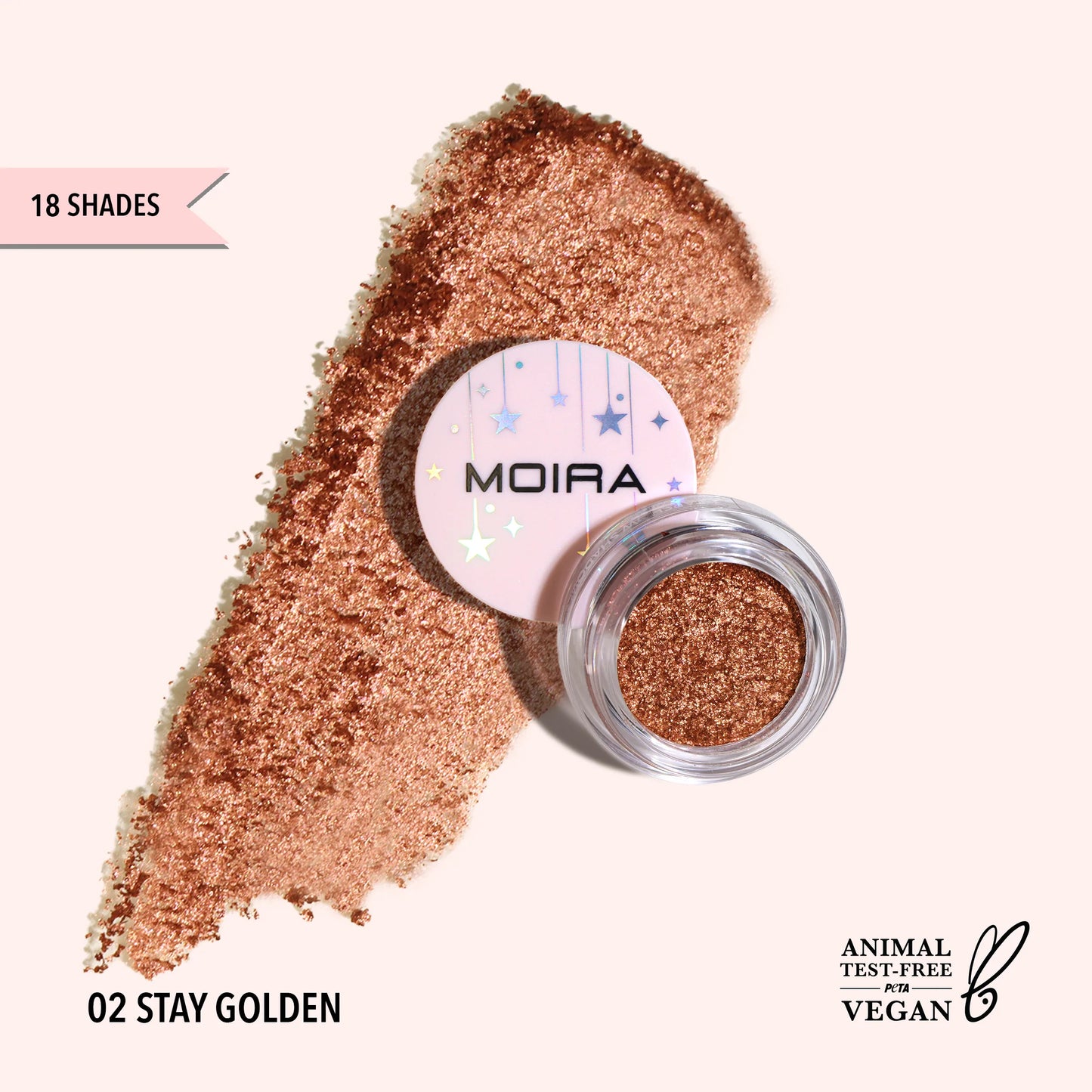 Starshow Shadow Pot (SSD 002 Stay Golden) 3pc Bundle