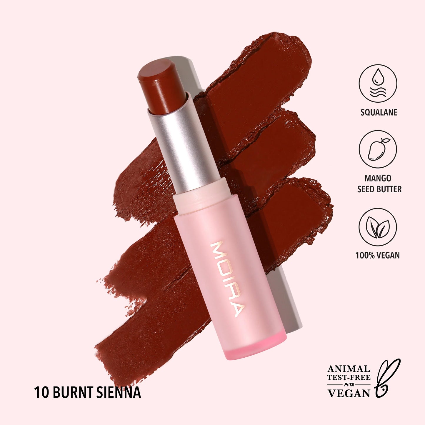 Signature Lipstick (010, Burnt Sienna) 3pc Set