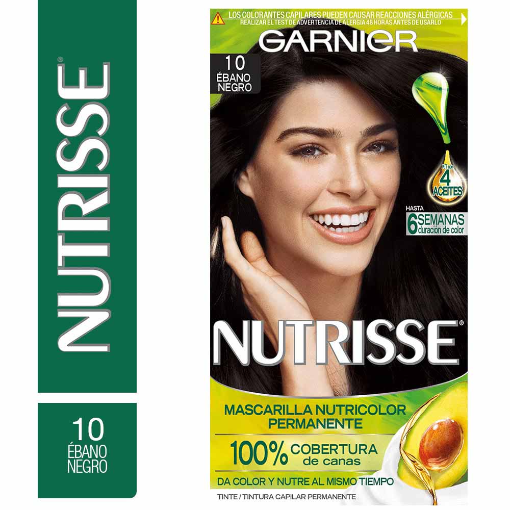 Garnier Nutrisse Tinte - 10 Ebano Negro