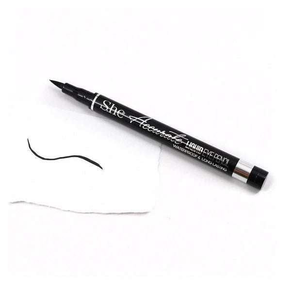 #EL101 She Makeup Waterproof Accurate Liquid Eyeliner Display