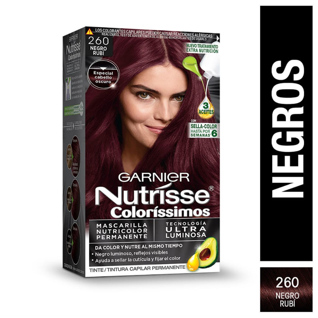 Garnier Nutrisse Tinte - 260 Negro Ruby