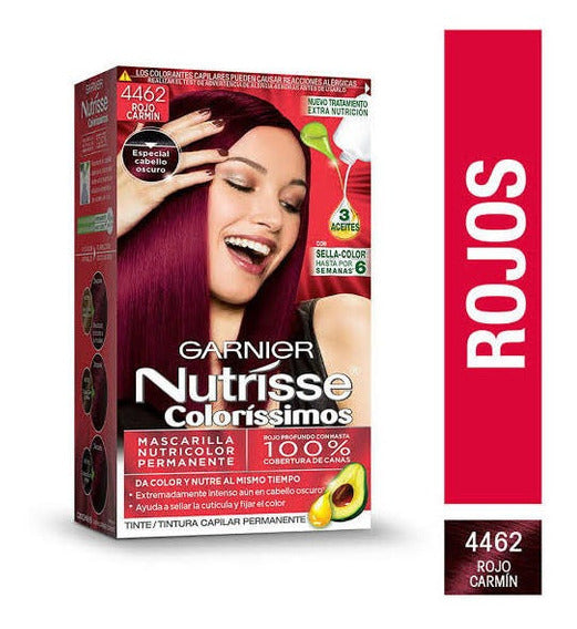 Garnier Nutrisse Tinte - 4462 Rojo Carmin