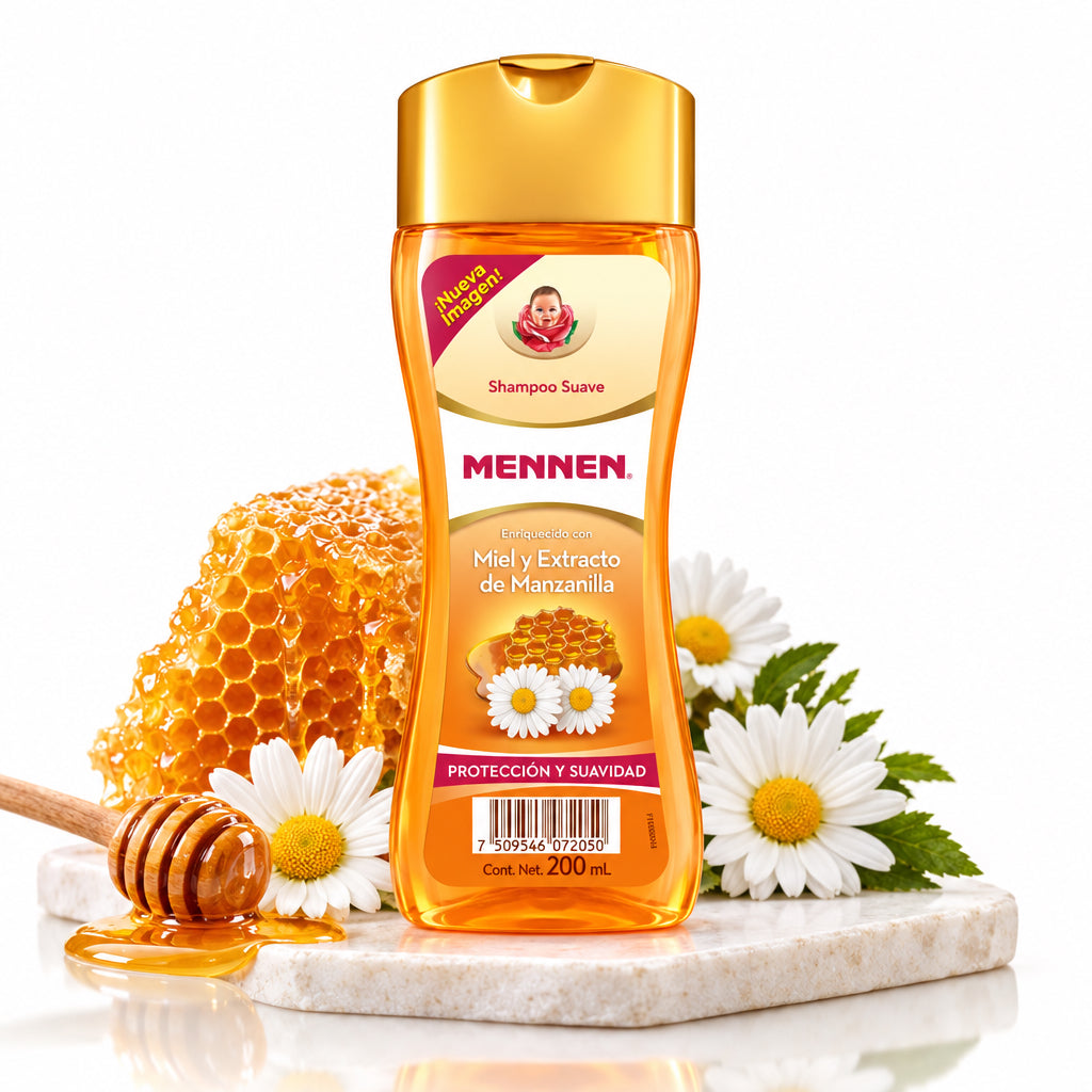 Mennen Shampoo Clasico Miel y Extracto de Manzanilla 700ML