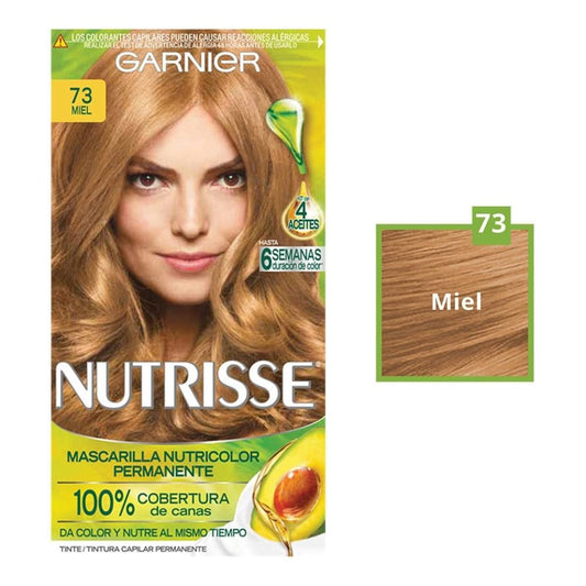 Garnier Nutrisse Tinte - 73 Miel, Rubio Dorado.