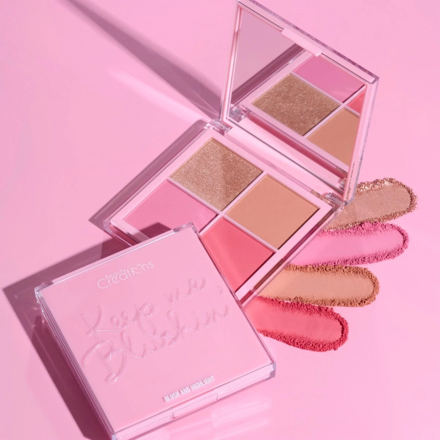 BKM-02 4-EVER Blush Quad - Keep Me Blushin'