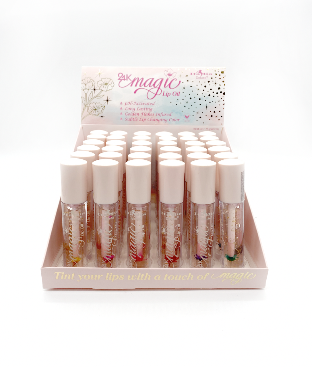 175B Italia Deluxe 24k Magic Lip Oil Display