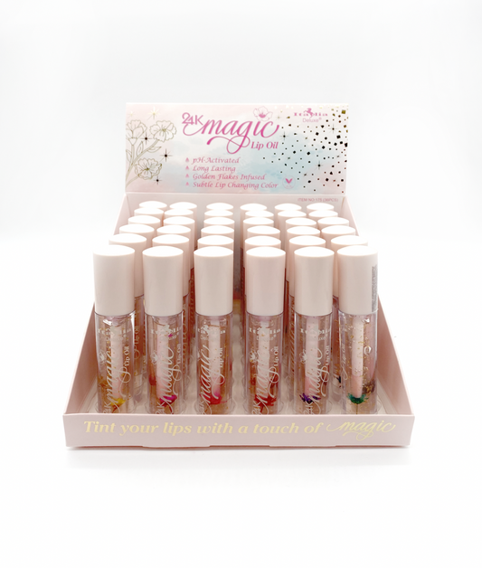 175B Italia Deluxe 24k Magic Lip Oil Display