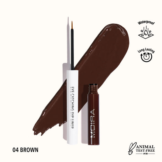 Eye Catching Dip Liner (004, Brown) 3pc Bundle