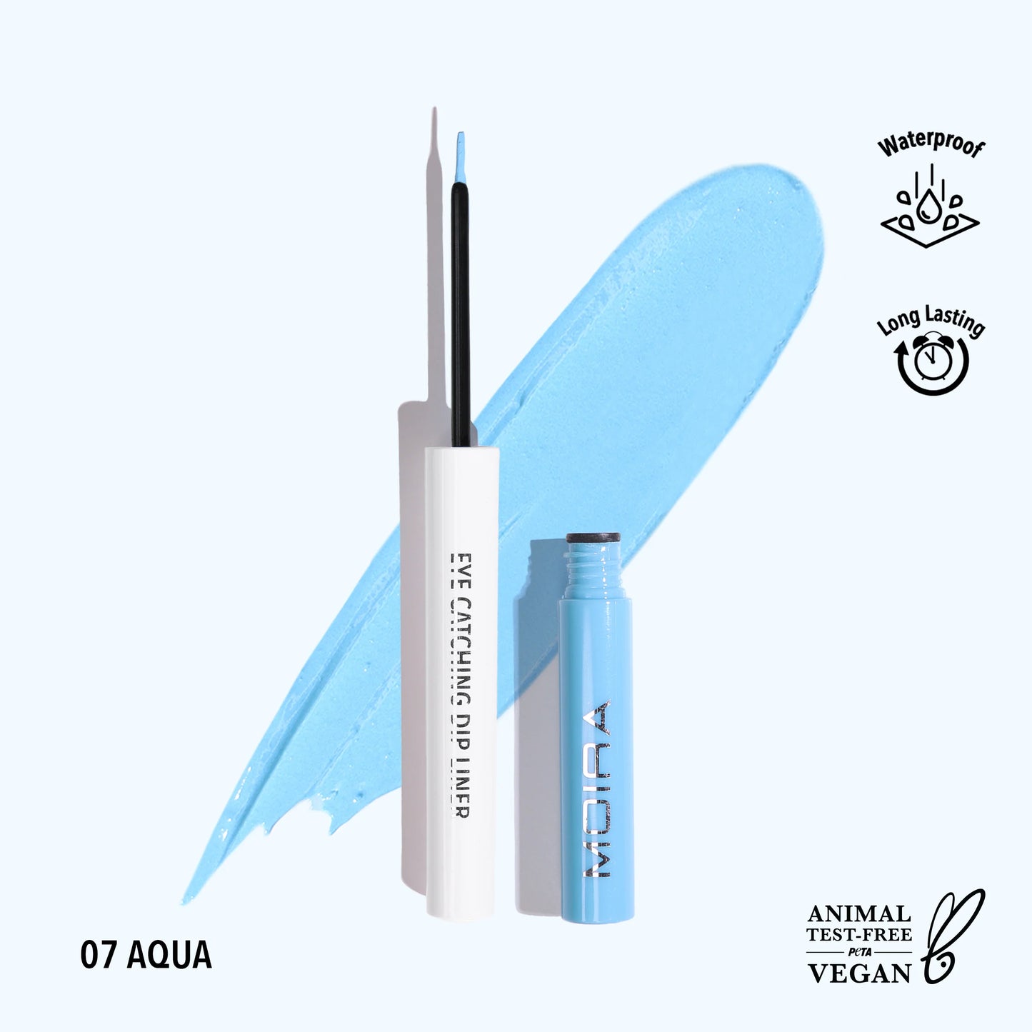 Eye Catching Dip Liner (007, Aqua) 3pc Bundle