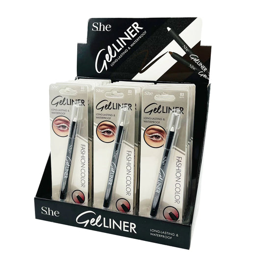 EL510-3 She White Waterproof Gel Liner