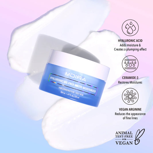 HYM 001 Moira Hyaluronic Oil Free Matte Moisturizer