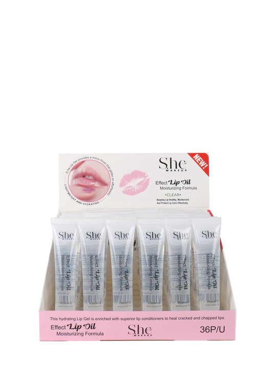 🔍     S.he LG07 - She Makeup Lip Oil Vitamin E Display