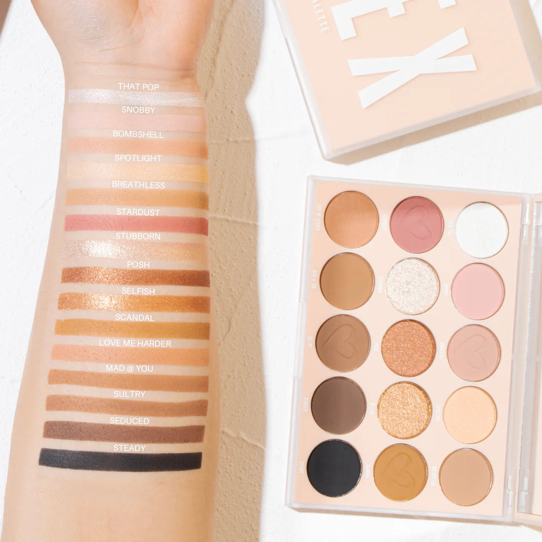 #NXE15 Nude X Eyeshadow 15 Color Palette