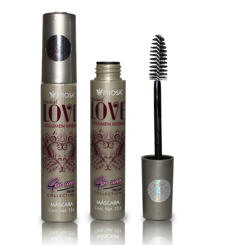 Love Volume 4 en Uno - Prosa Waterproof Mascara - 6PCS