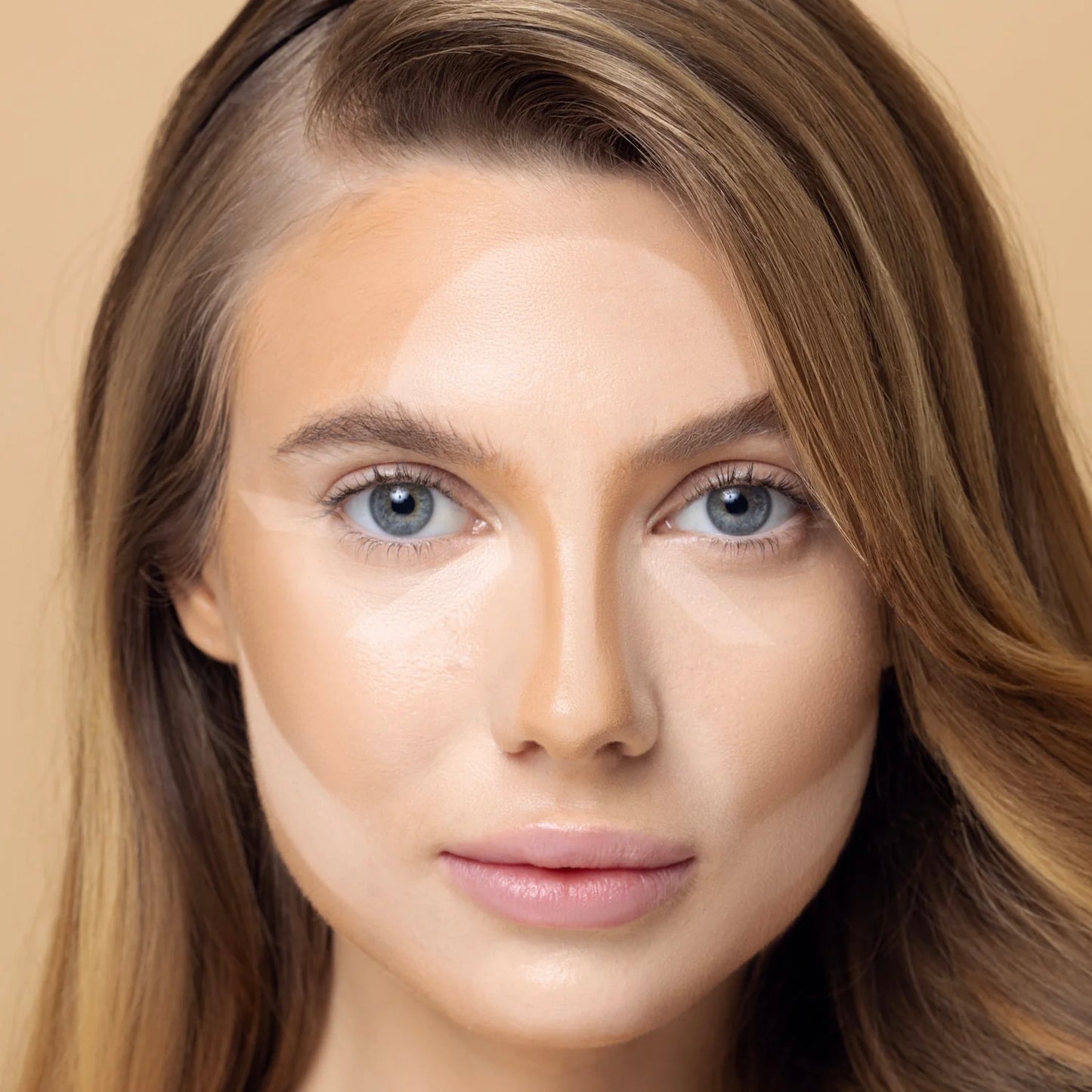 SCC02-Sand Snatchural 6 Color Highlight & Contour Cream Palette