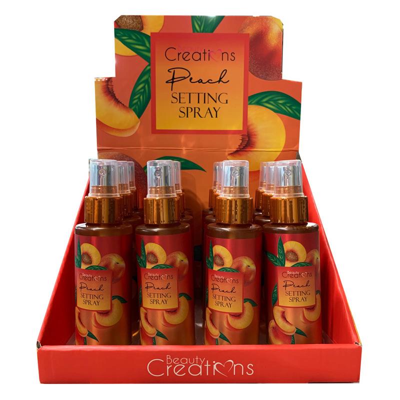 #SPN01 Peach Setting Spray Display