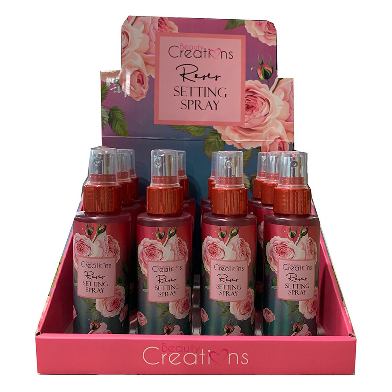 #SPN02 Roses Setting Spray 3PCS