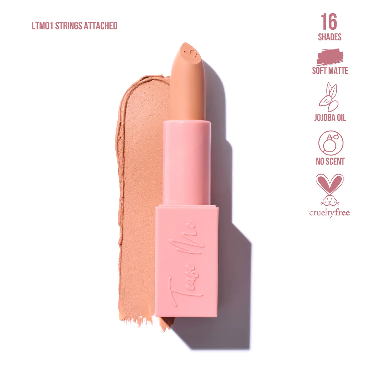BC Tease Me Lipstick - LTM01 Strings Attached 3pc Bundle