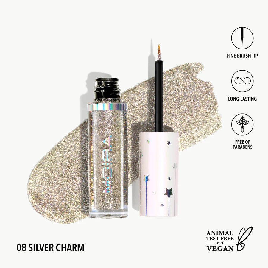 Glitter Glitter Liner (GGL 008 Silver Charm) 3pc Bundle