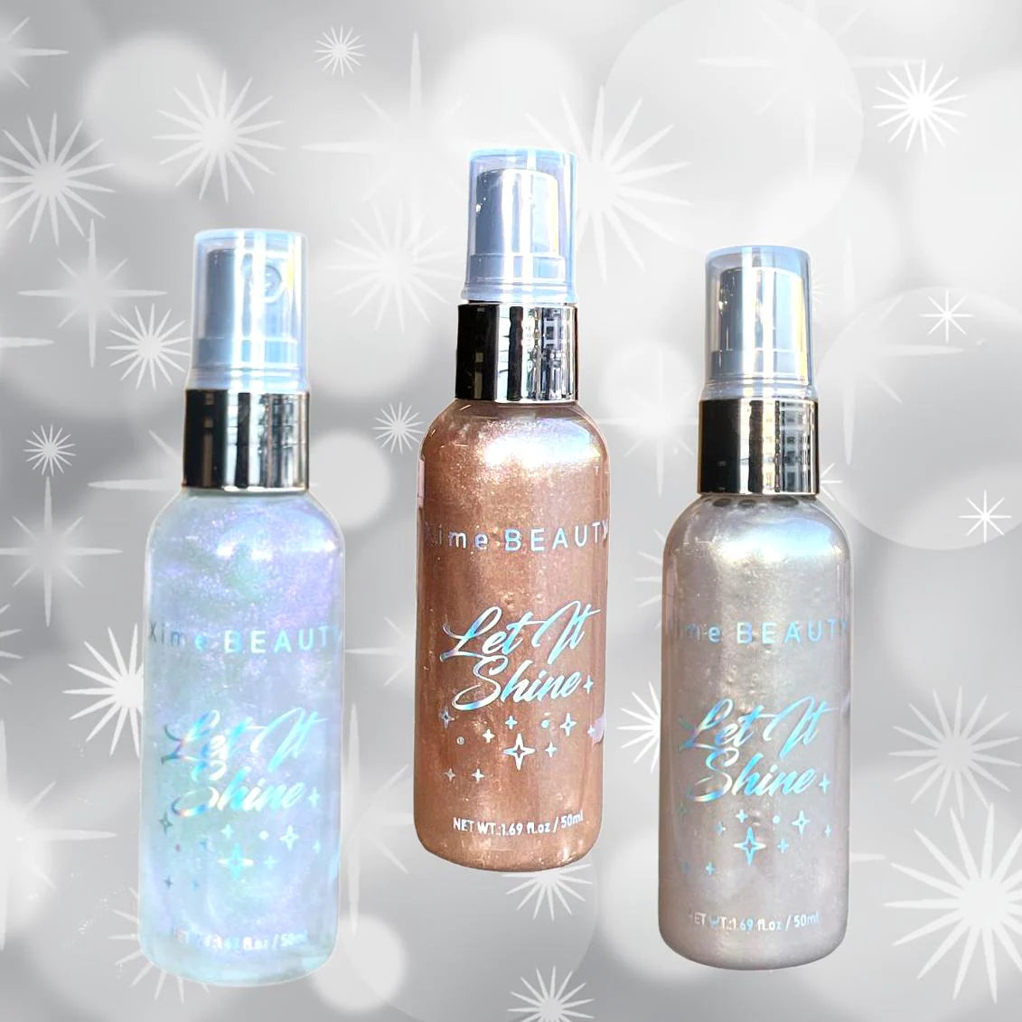 XB-SS01 Xime Beauty Let It Shine Body Shimmer Spray
