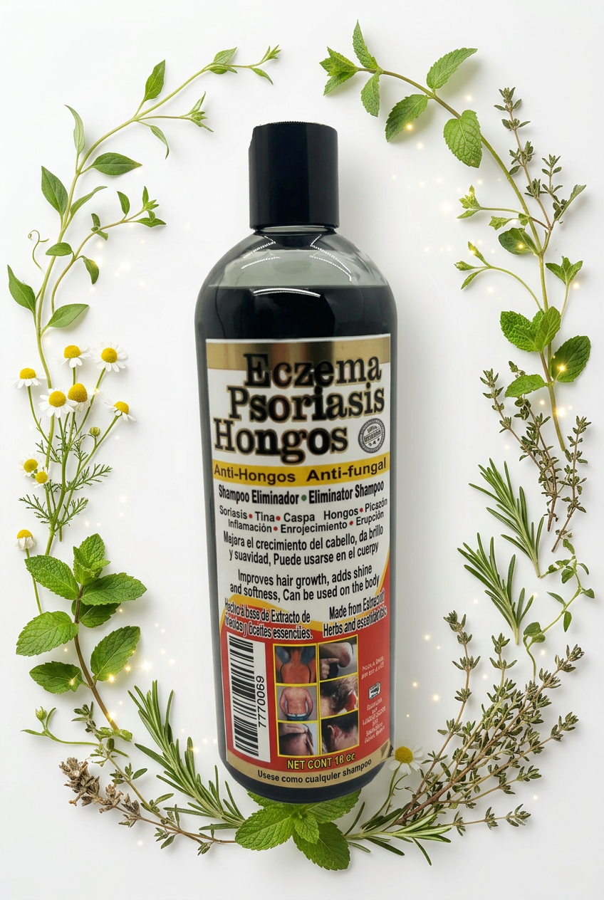 Eczema Shampoo Psoriasis, y Hongos 16oz