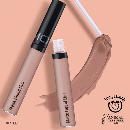 MLL017 HUSH - MATTE LIQUID LIPS 3PC SET