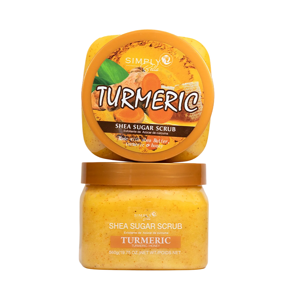 SIB1003 Simply Bella Turmeric Sugar Scrub (1PCS)