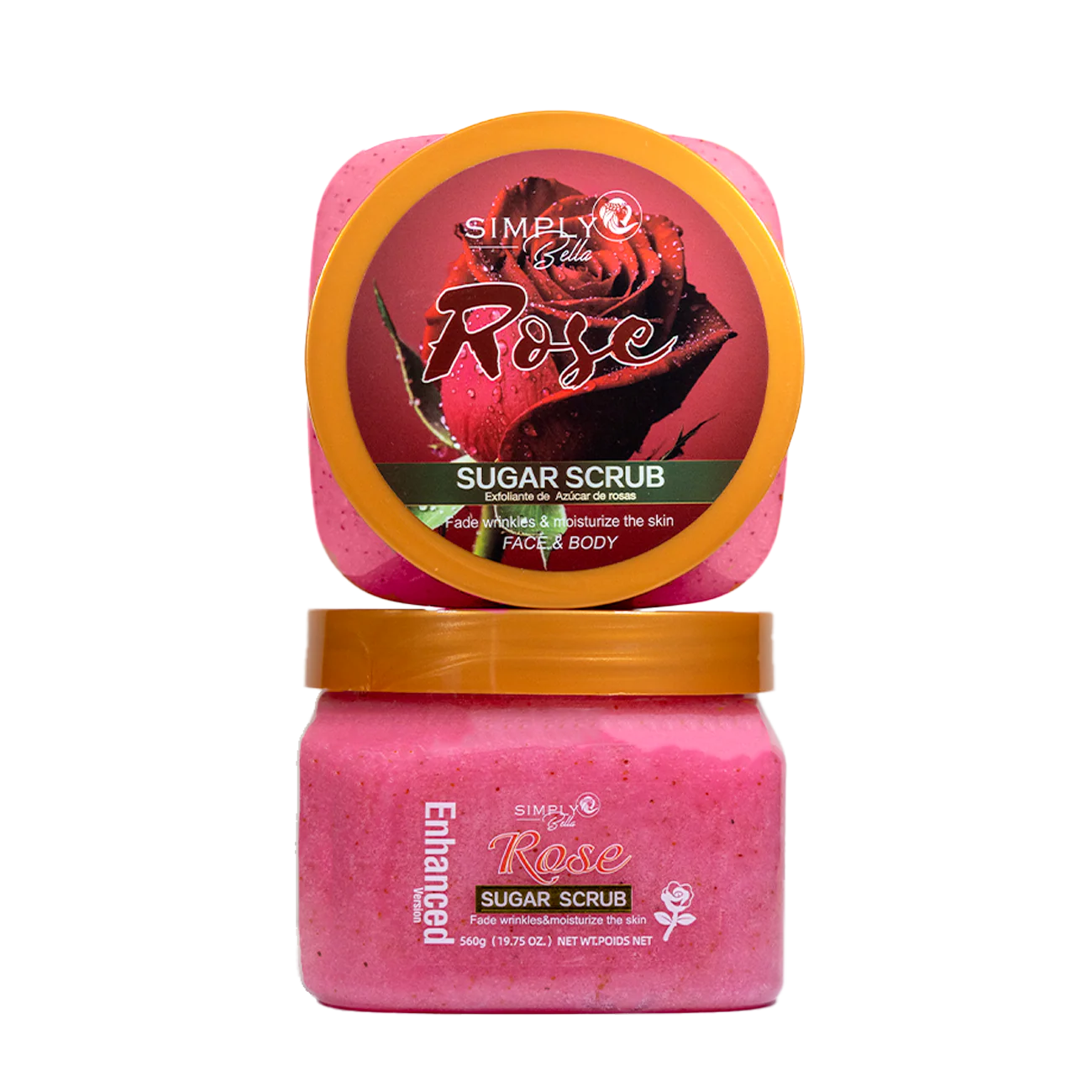 Simply Bella Rose Sugar Scrub