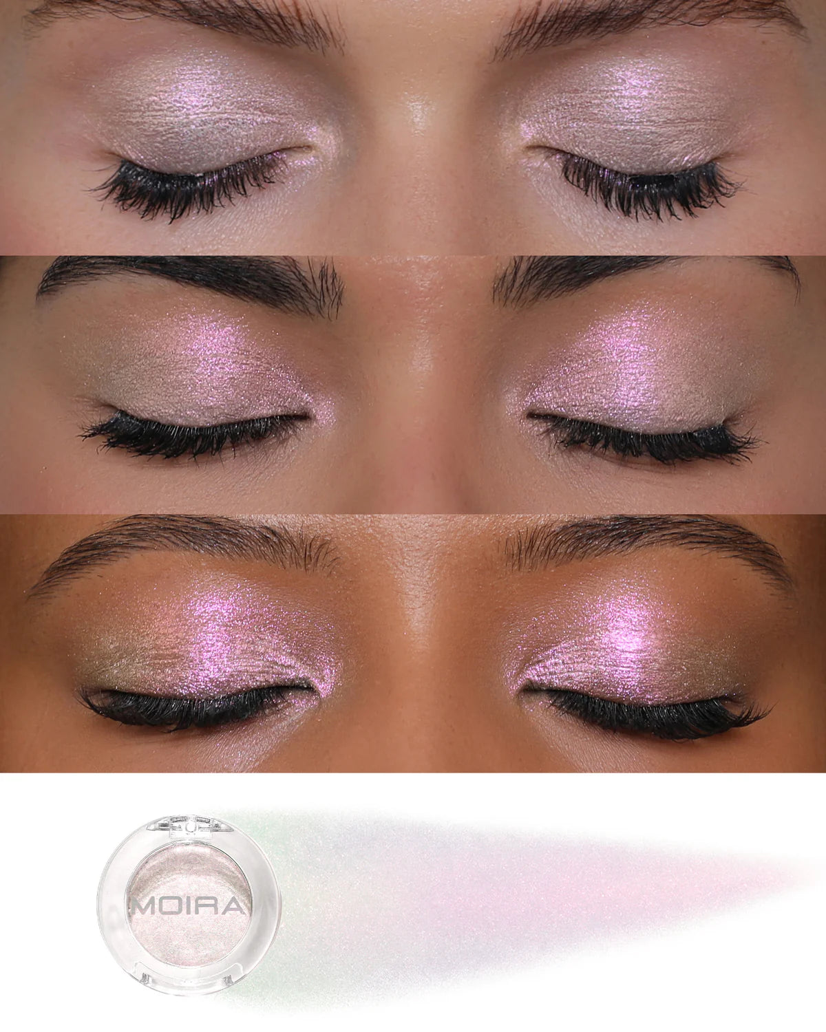 MOIRA SGS001 Supernova Glitz Shadow (001, Astro Glam) (3PCS BUNDLE)