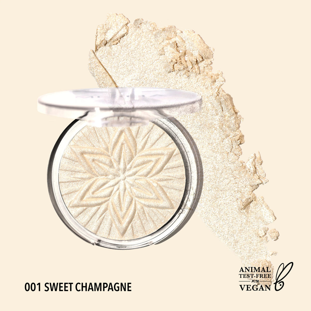 SGH001 Sweet Champagne, Sun Glow Face & Body Highlighter