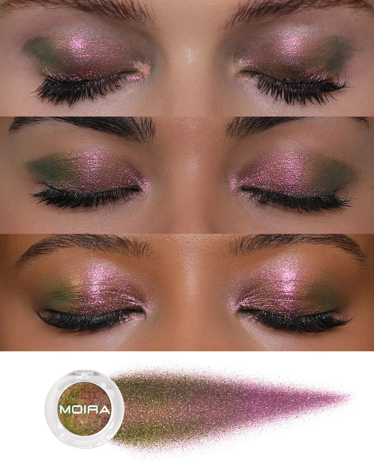 MOIRA SGS002 Supernova Glitz Shadow (002, Stellar Haze) (3PCS BUNDLE)