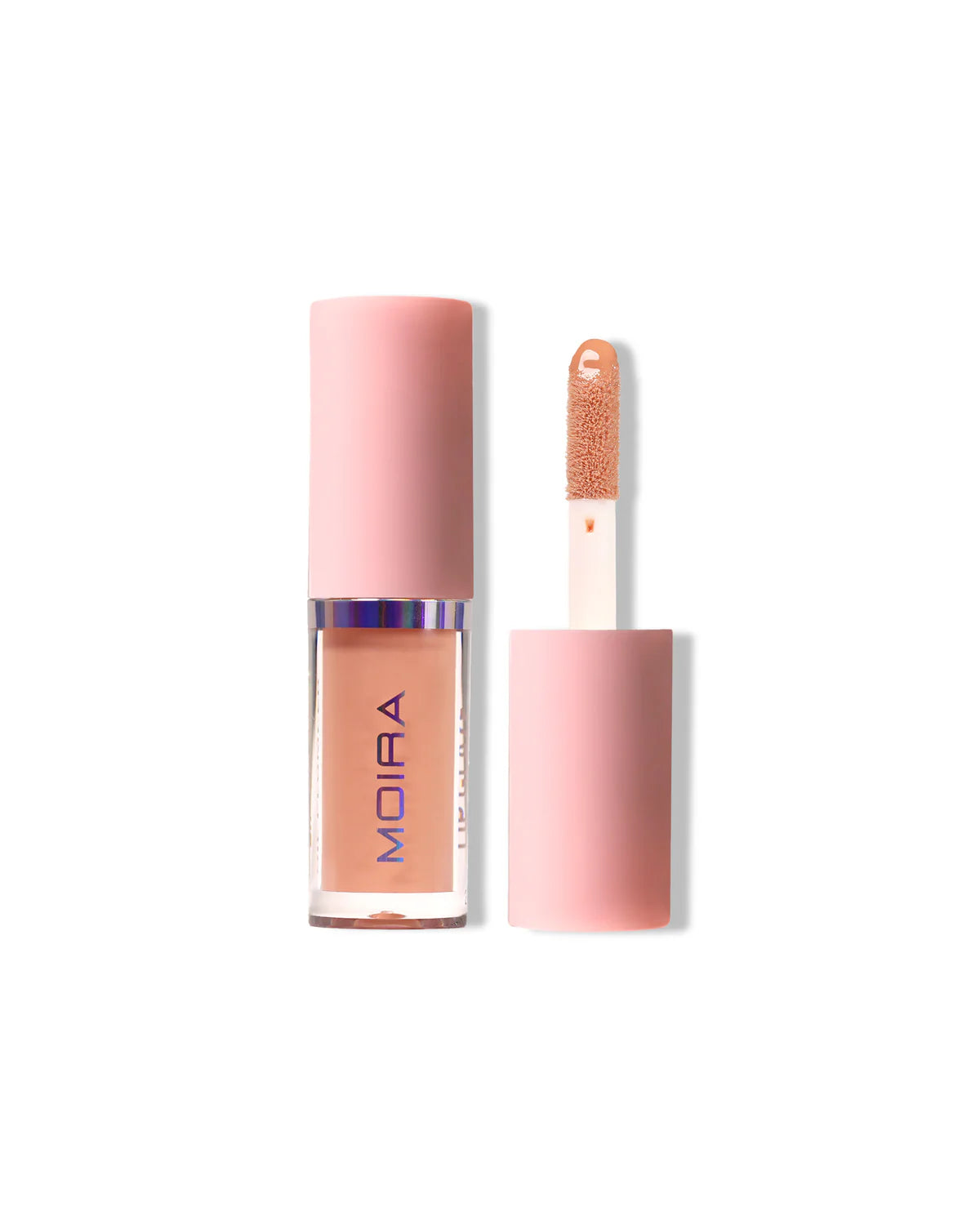 Moira Lip Glaze Lip Oil Plumper (LOP002, Bare with Me) 3pc Bundle