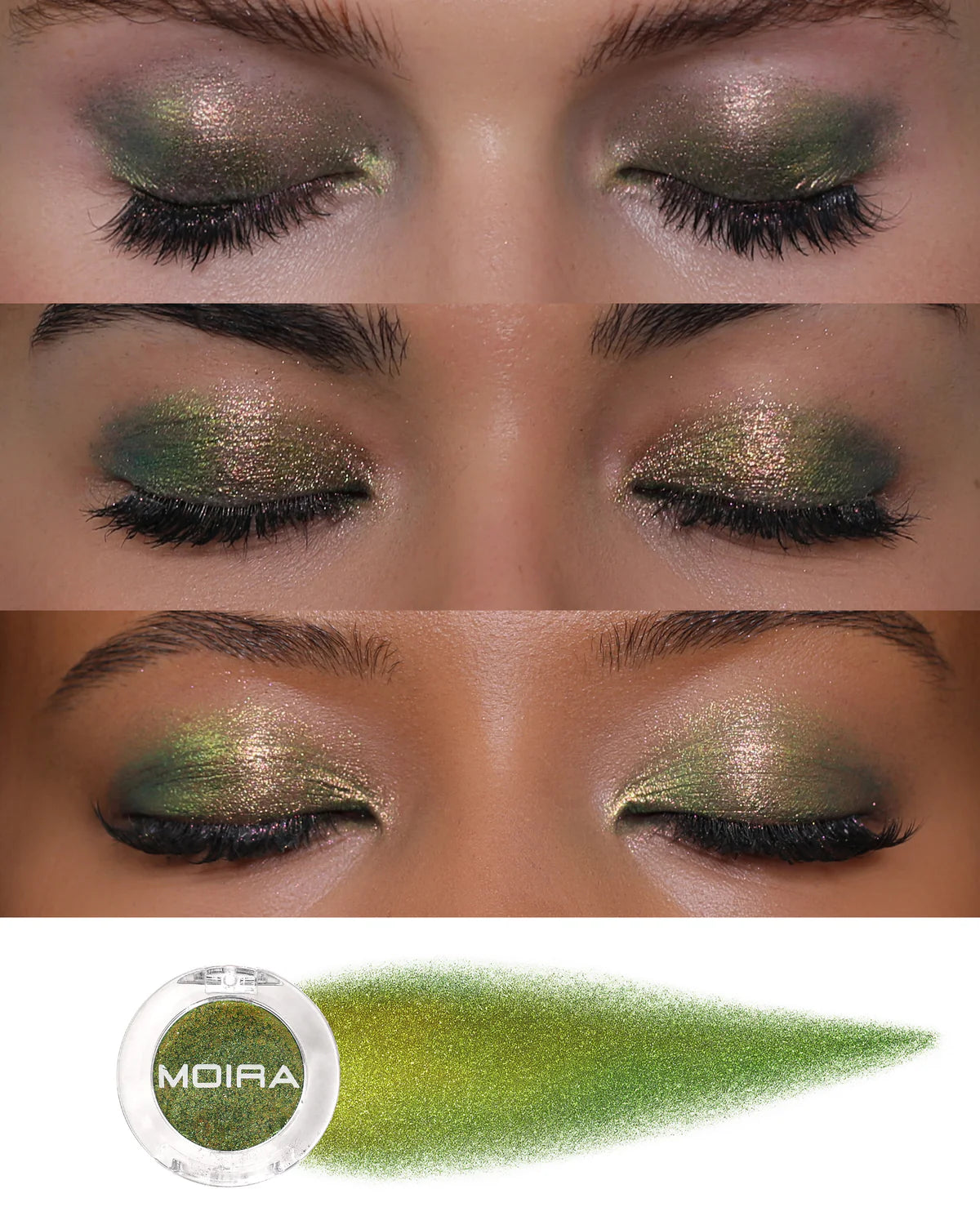 MOIRA SGS002 Supernova Glitz Shadow (002 Stellar Haze) (3PCS BUNDLE)