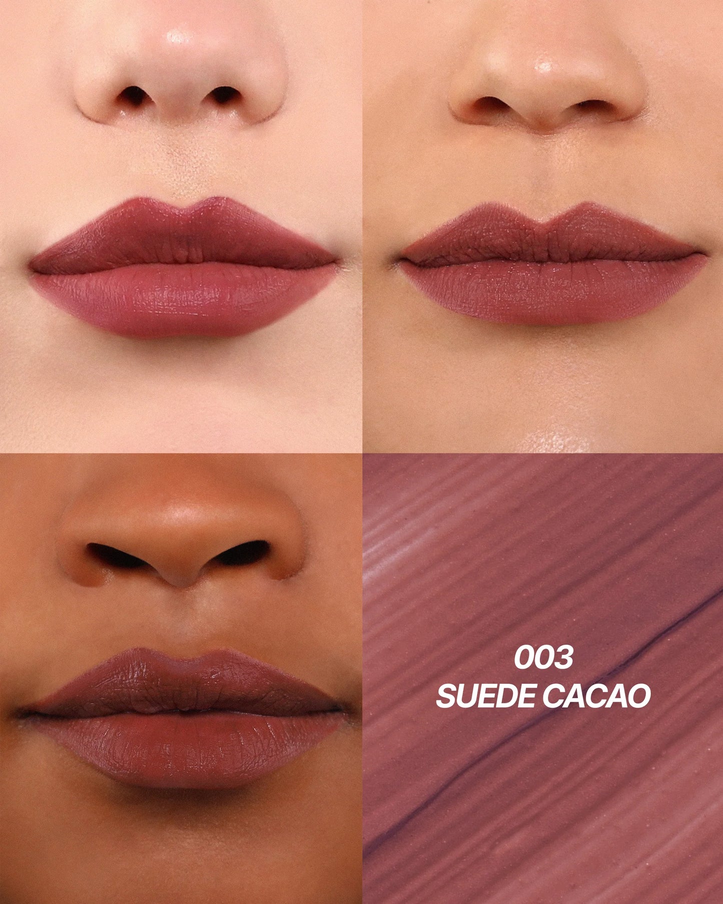 Moira Cushion Kiss Lip Cream (CKL003, Suede Cacao) 3pc Bundle