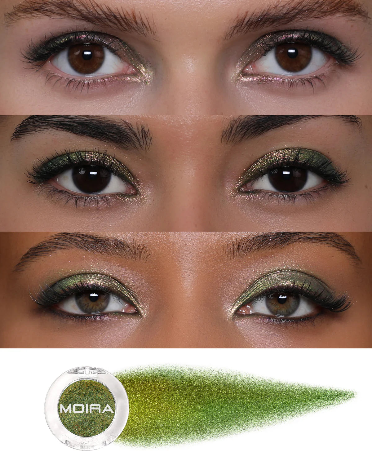 MOIRA SGS002 Supernova Glitz Shadow (002 Stellar Haze) (3PCS BUNDLE)