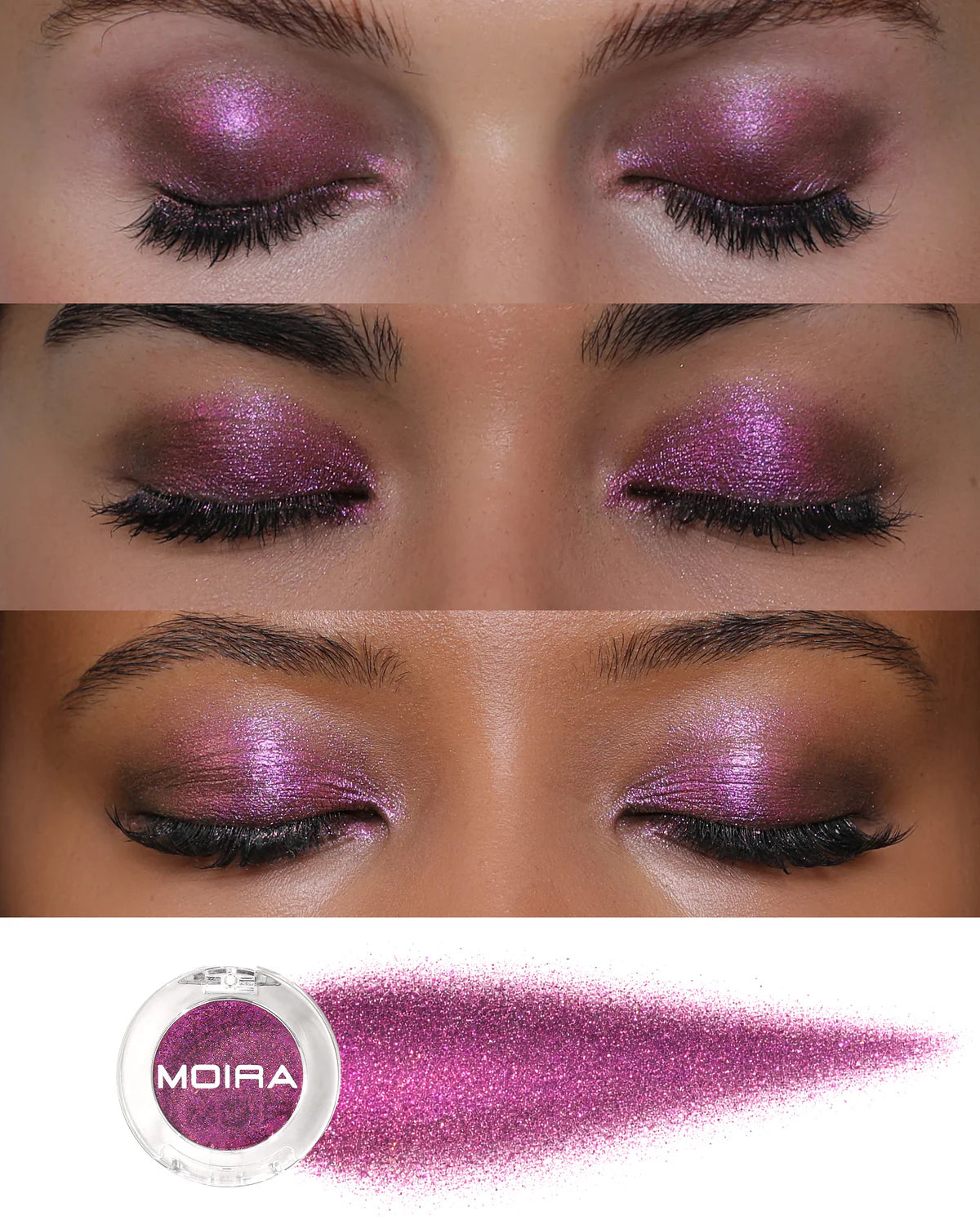 MOIRA SGS004 Supernova Glitz Shadow (004, Starberry) (3PCS BUNDLE)
