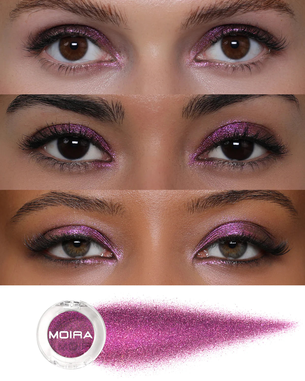 MOIRA SGS004 Supernova Glitz Shadow (004, Starberry) (3PCS BUNDLE)